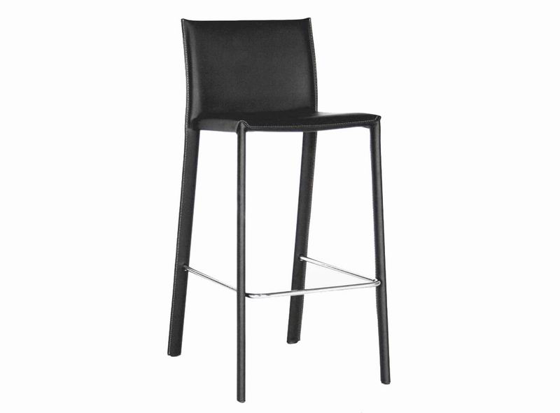 Leather 24 inch 2024 bar stools